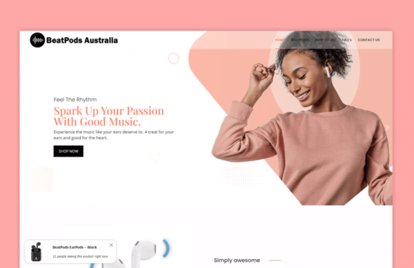 BeatPods-Australia | Nishid Shajib | Web Design & Development